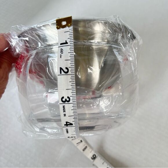 Prodyne Iced Dip 3 Piece Iced Stainless Steel & Acrylic Dip Cup With Lid - Picture 12 of 13